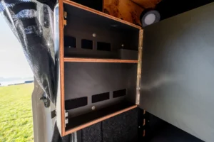 Cupboard storage for campervans