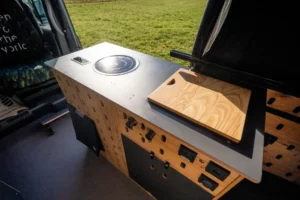 slide out kitchen units for campervans