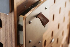 small pull out storage for campervan storage